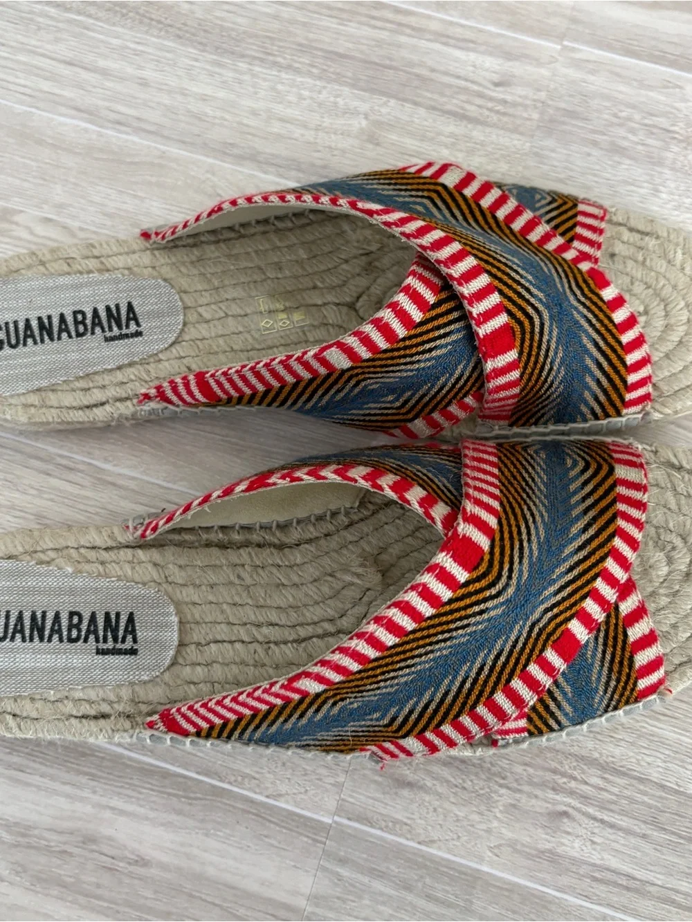 Guanabana Woven Slip On Handmade Espadrille Sandals